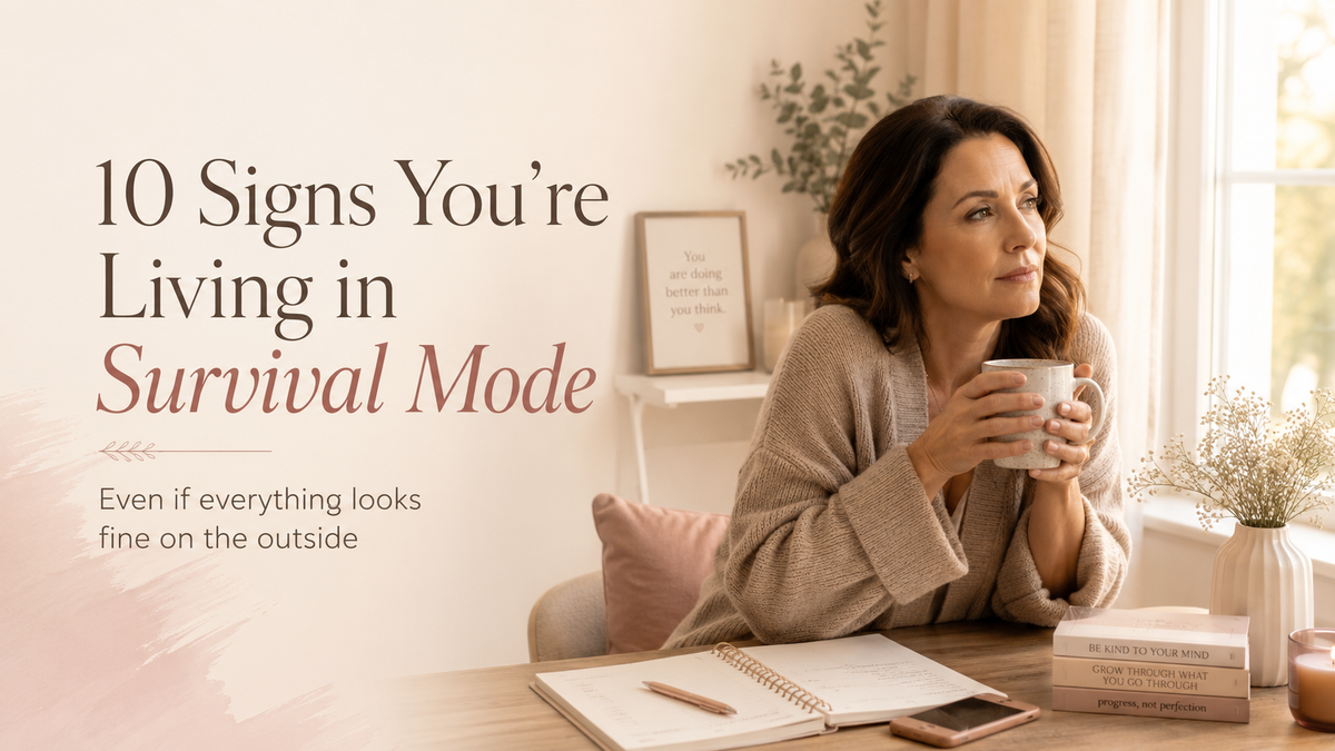 10 Signs You’re Living in Survival Mode and How to Begin Feeling Like Yourself Again