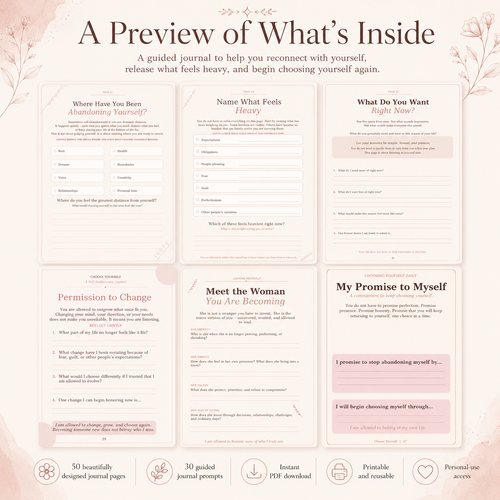 Choose Yourself: A Guided Journal for Learning to Put Yourself First Again