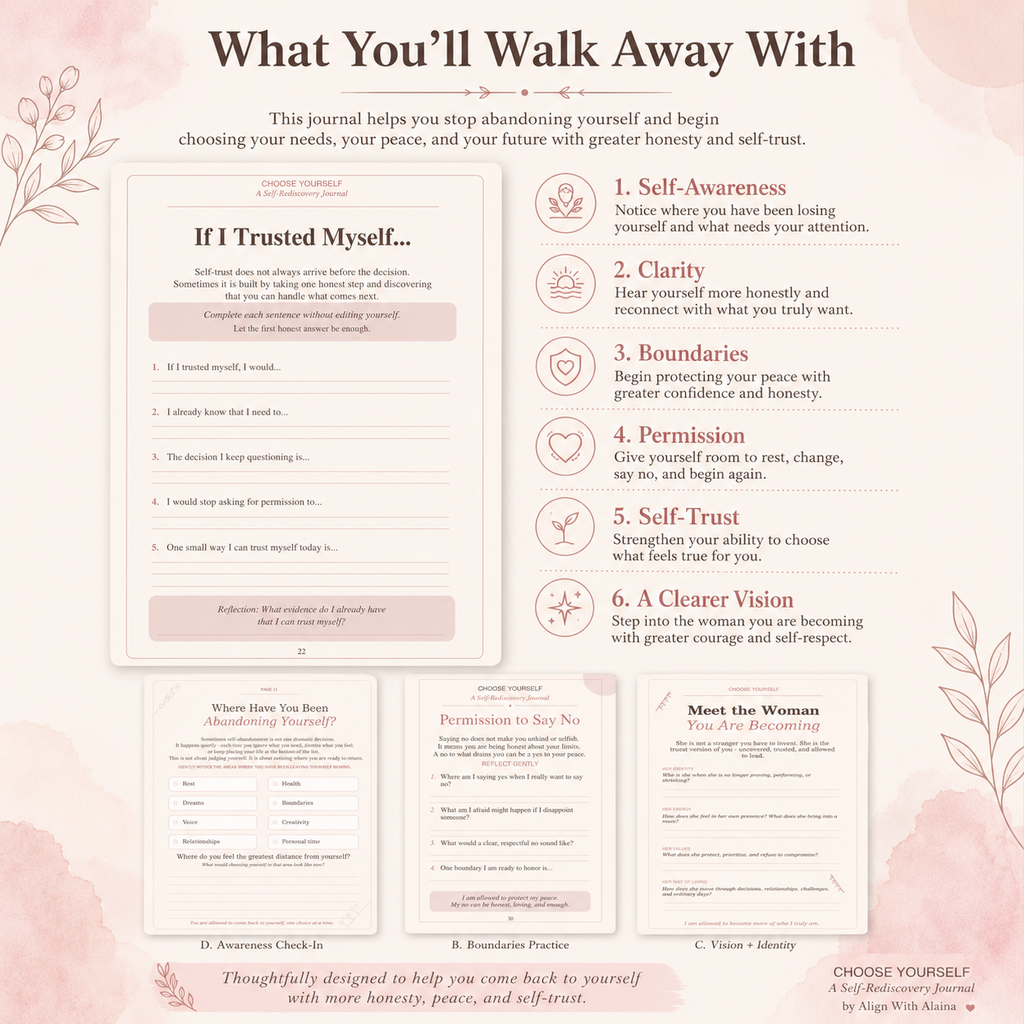 Choose Yourself: A Guided Journal for Learning to Put Yourself First Again