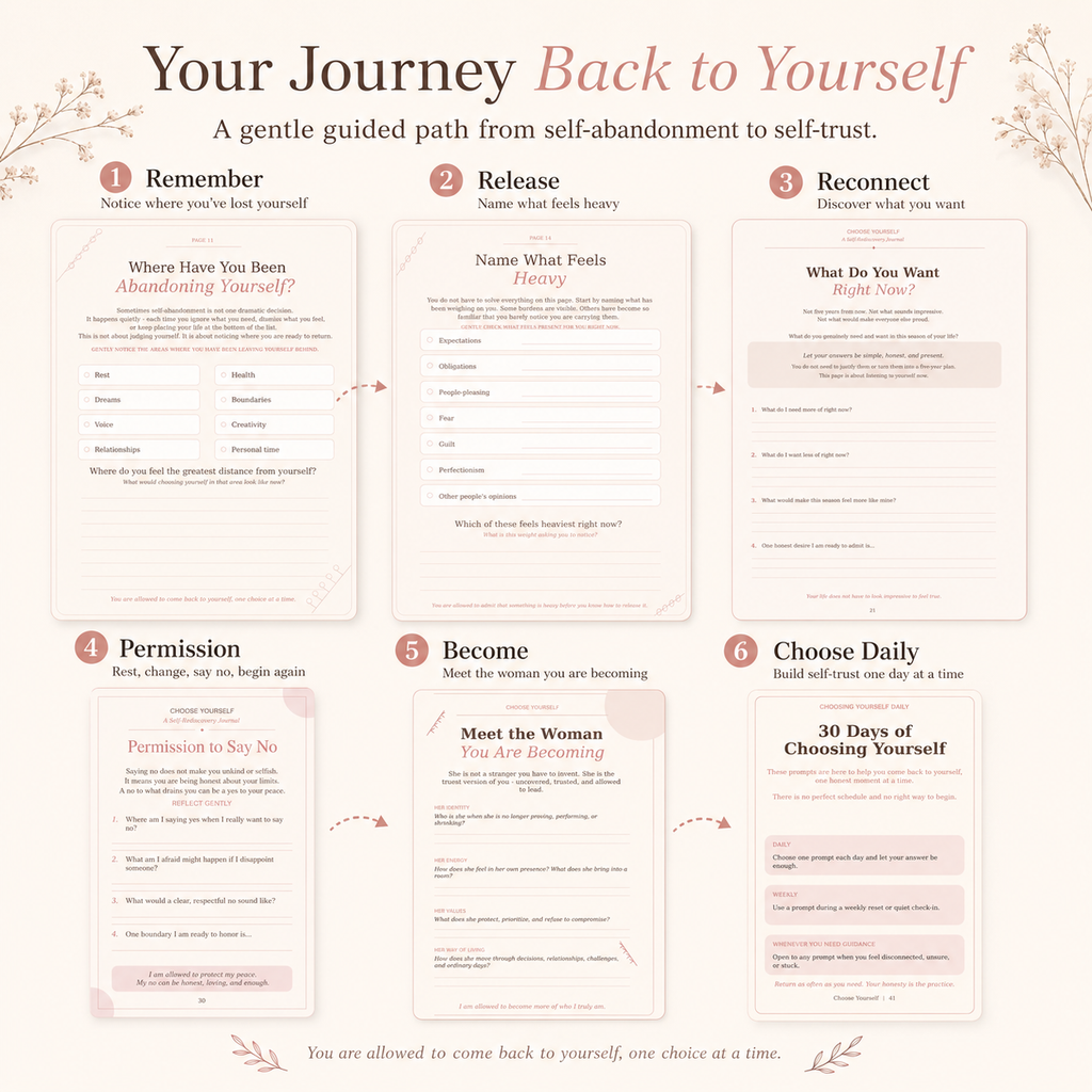 Choose Yourself: A Guided Journal for Learning to Put Yourself First Again